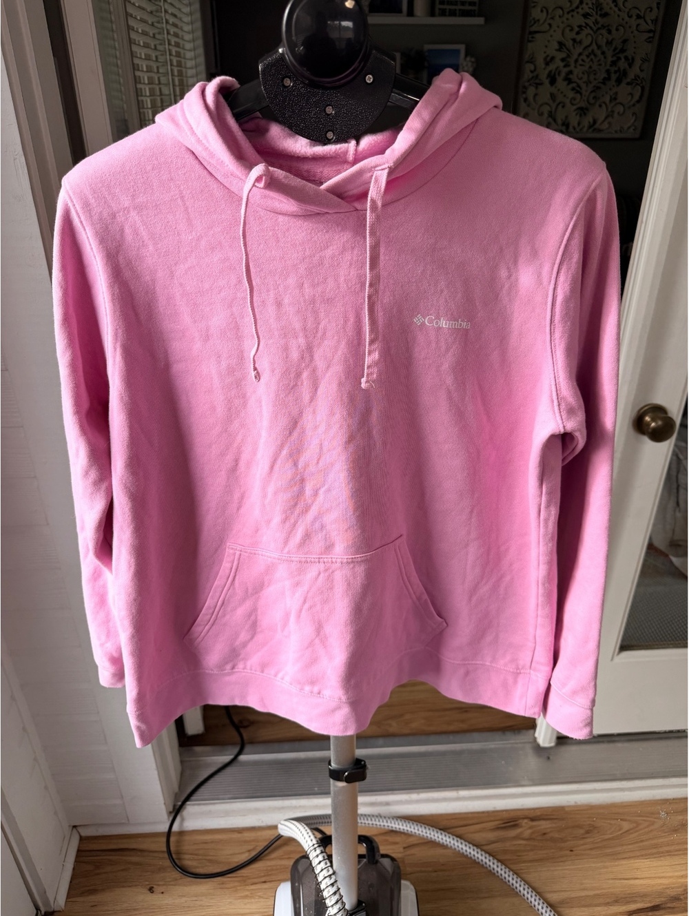 Columbia Hoodie Men XL Pink Pullover Casual